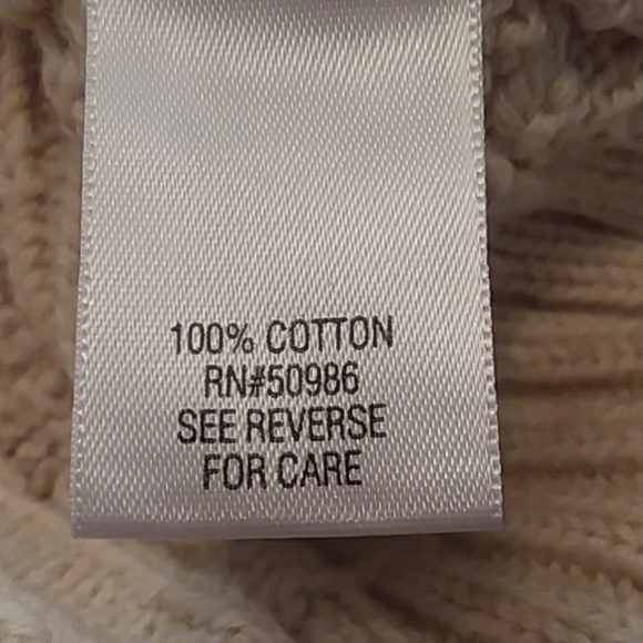 Croft & Barrow Cotton Sweater - Picture 3 of 7